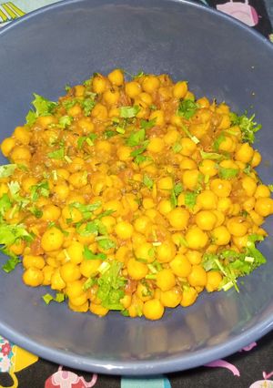 A picture of Spicy Chickpeas.