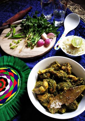 ধনিয়া চিকেন(Dhaniya Chicken Recipe In Bengali) রেসিপির প্রধান ছবি
