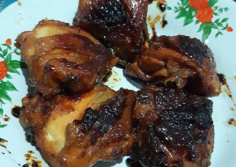 Resep Ayam Bakar Madu (dengan teflon) Anti Gagal