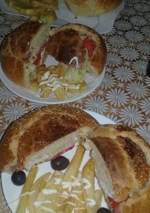 صورة لوصفة همبرقر صنع منزلي 🍔