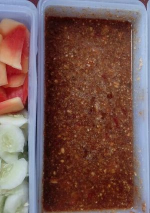 Foto resep Sambal Rujak Aseli Enakkk