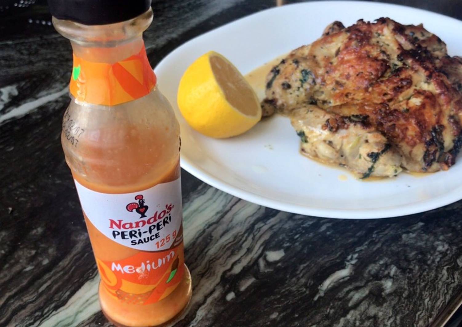 Easy homemade Nando’s fried chicken thighs Recipe by Elaine Yu Cookpad