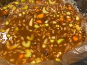 A picture of beef barley