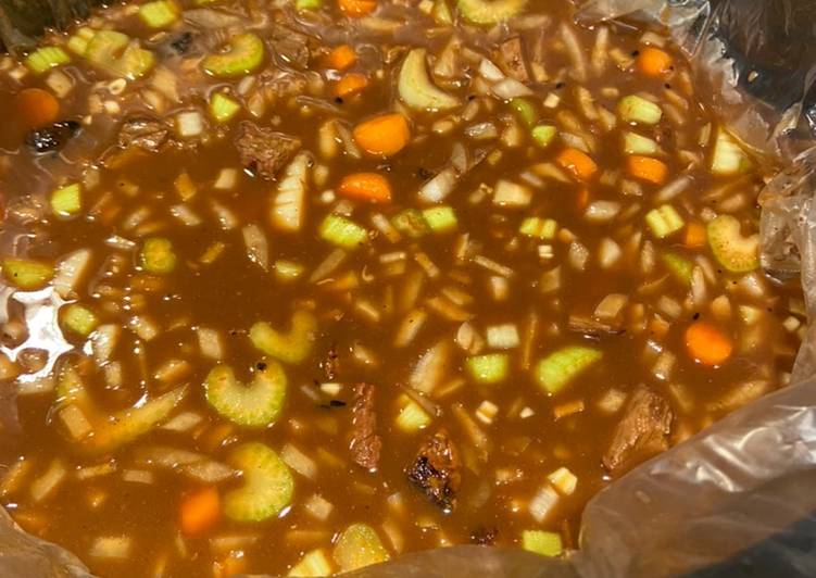 Recipe of Award-winning Best Beef&amp; Barley soup ever