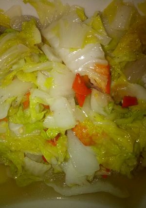 Foto resep Tumis sawi putih simpel