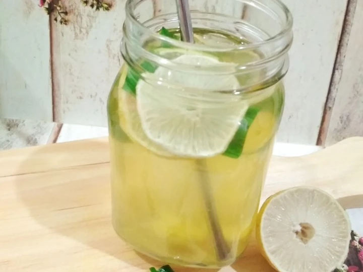 Langkah Mudah untuk Membuat Resep Tea herbal madu lemon daun pandan yang Lezat Anti Ribet, Bisa Manjain Lidah
