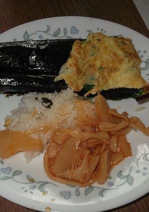 【元本山幸福廚房】韓國海苔拌飯 的食譜成品照片