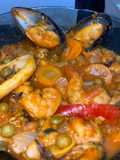 Cazuela de mariscos 🦐