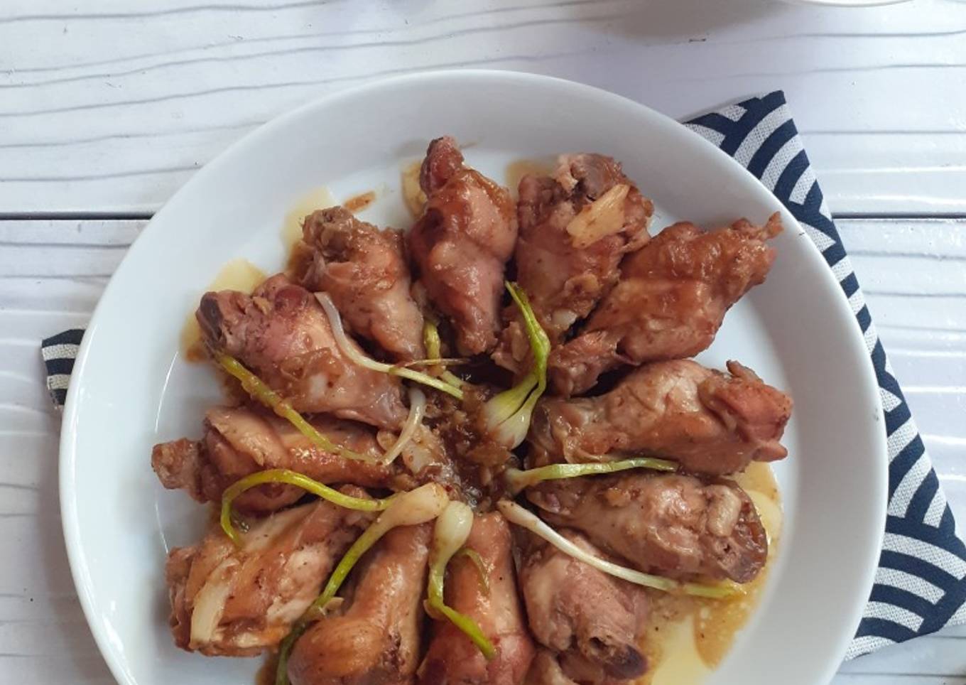 Sayap Ayam Marinasi Saus Tiram