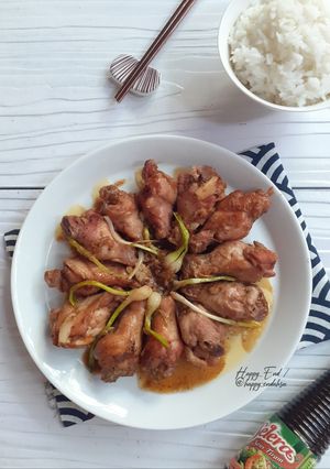 Foto resep Sayap Ayam Marinasi Saus Tiram