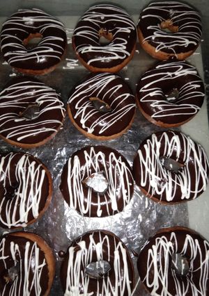 Foto resep Donat toping coklat
