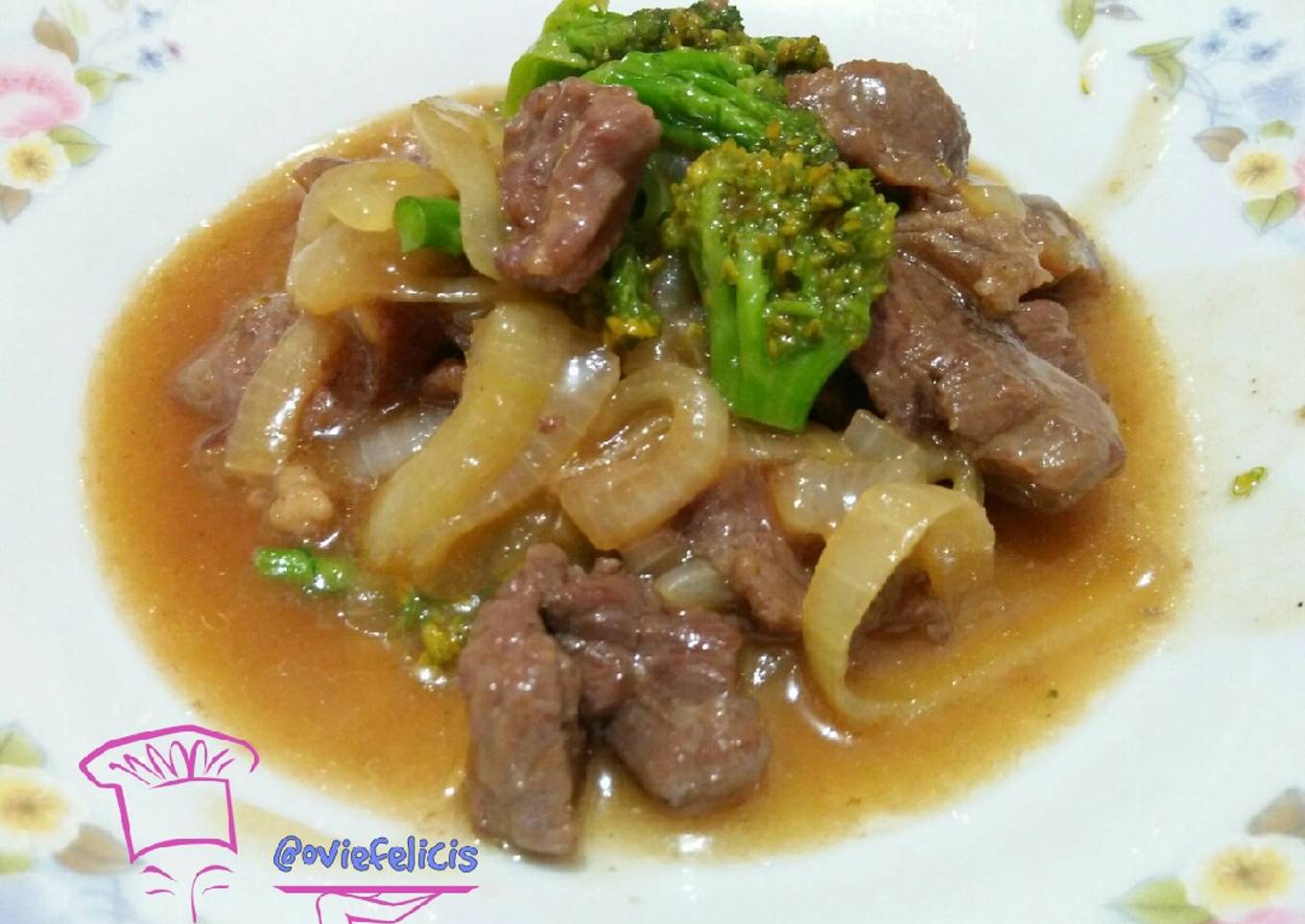 Tumis Daging Brokoli