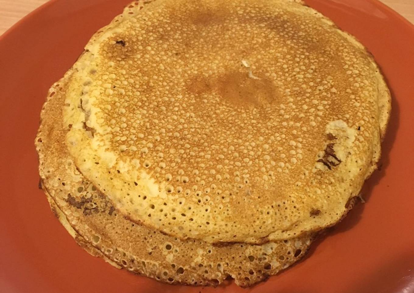 Crepes dulces sin gluten y sin lactosa