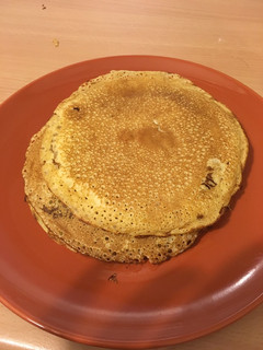 Una foto de Crepes dulces sin gluten y sin lactosa