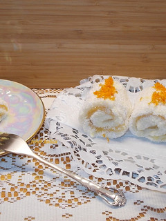 Narancsos mini tekercs recept fotója