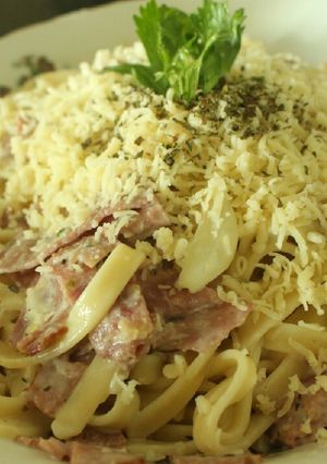 Foto resep Super Creamy Carbonara