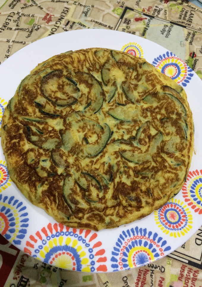 Una foto de Tortilla de calabacín