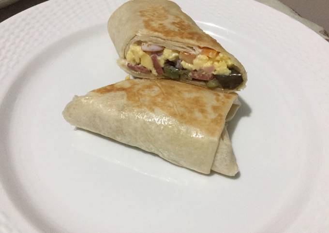 Recipe of Homemade Egg Burritos