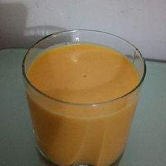 A picture of Mango smoothie #Festivedishcontest #Mombasa.