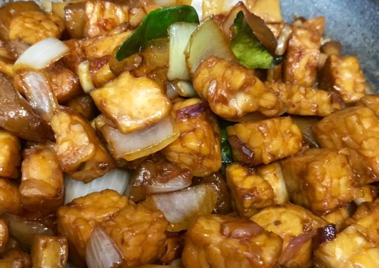 Recipe of Any-night-of-the-week Tempe oseng kecap