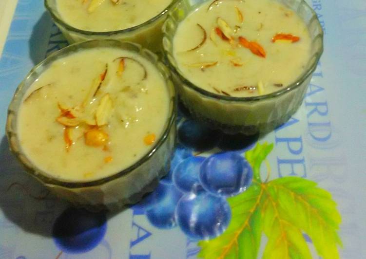 Steps to Make Super Quick Homemade Sweet potato Kheer