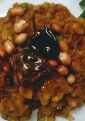 A picture of Sabudana Upma.