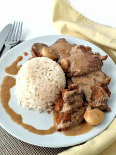 Una foto de Pollo en adobo filipino {versión libre}