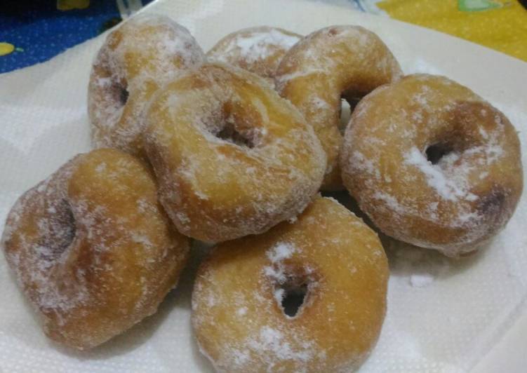 Donat Tape Tanpa telur dan Tanpa Ulen