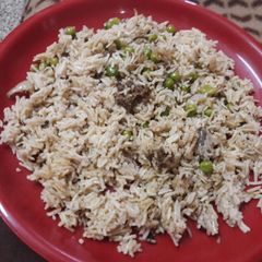 A picture of Vadi Matar Pulao.