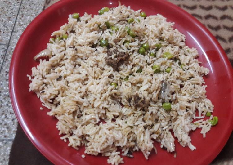 Recipe of Homemade Vadi Matar Pulao