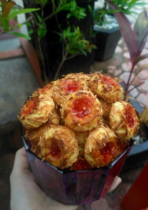 Foto resep Strawberry Thumbprint Cookies