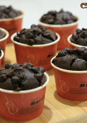 Foto resep Double Chocolate Muffin