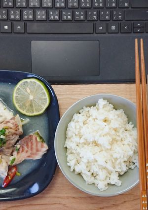 清蒸檸檬鱸魚 的食譜成品照片