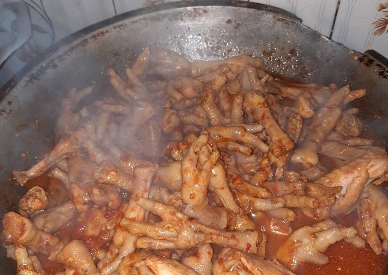 Rica rica ceker sayap ayam