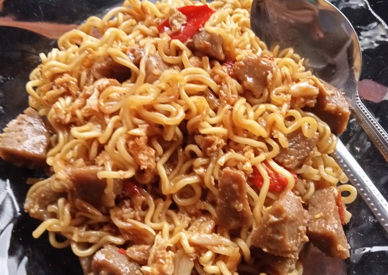 Mie nyemek bakso