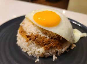 Una foto de Arroz tapado