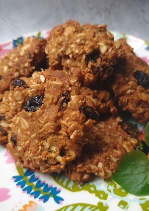Foto resep Crunchy oatmeal cookies