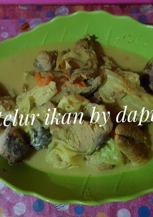 Foto resep Gulai telur ikan
