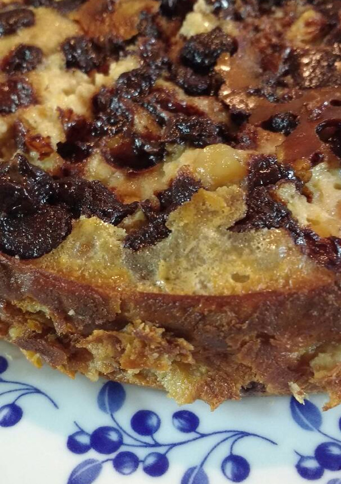 Una foto de Pastel de queso con chocolate en olla gmf u horno