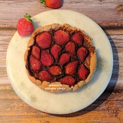 A picture of Strawberry Galette.