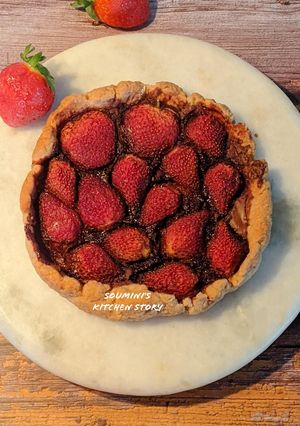 A picture of Strawberry Galette.