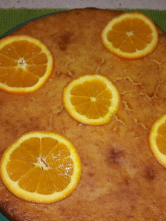 Una foto de Cake de naranja🍊🍊