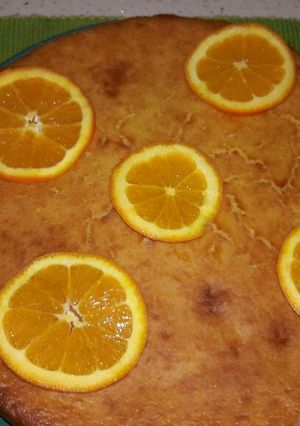 Una foto de Cake de naranja🍊🍊