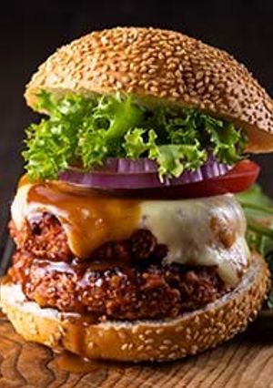 A picture of Vegan & Healthy Burger Patty.