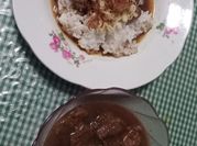 Gambar rawon daging bumbu instan