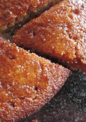 A picture of A Delicious cake to Celebrate the year gone by - Tunisian Orange and Almond Cake.