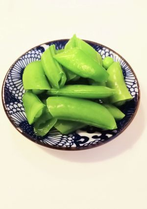 A picture of How to Boil Snap Peas.