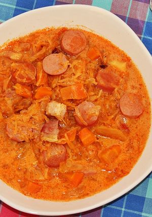 Korhelyleves recept fotója