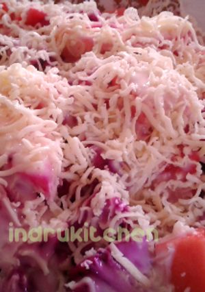 Foto resep Salad Buah yakult