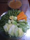 Cemilan Sehat, Lalapan Pecel